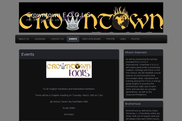 crowntownfools.com site used Parament
