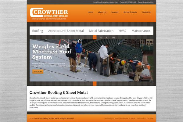 crowtherroofing.com site used Comdex