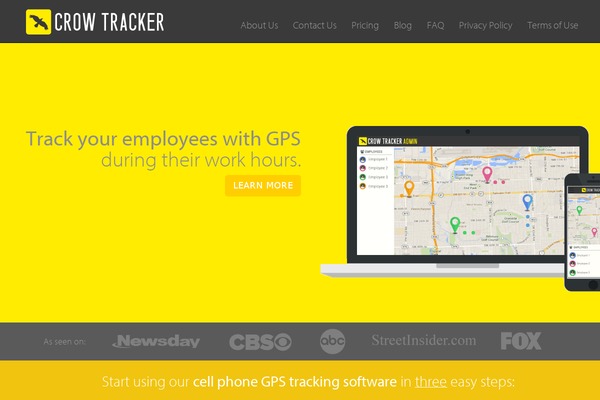 crowtracker.com site used Crowtracker