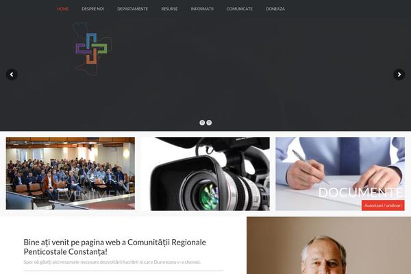 Dunamis theme site design template sample