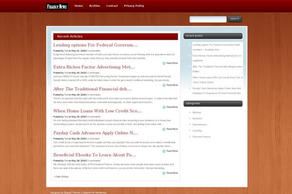crpublish.com site used Wooden