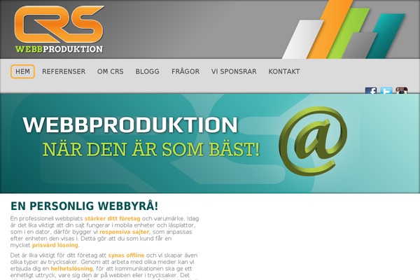 crswebb.se site used Crswebb