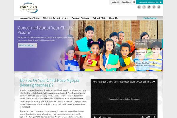 Enfold theme site design template sample
