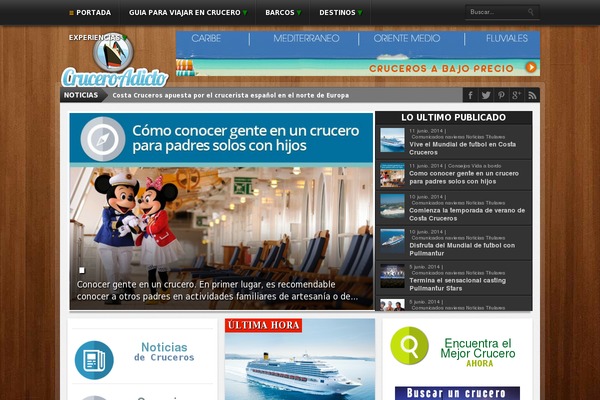cruceroadicto.com site used Jnews-child-theme