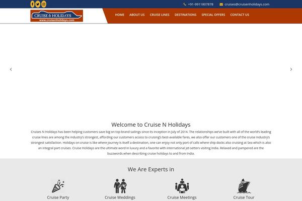 cruisenholidays.com site used Expert-movers