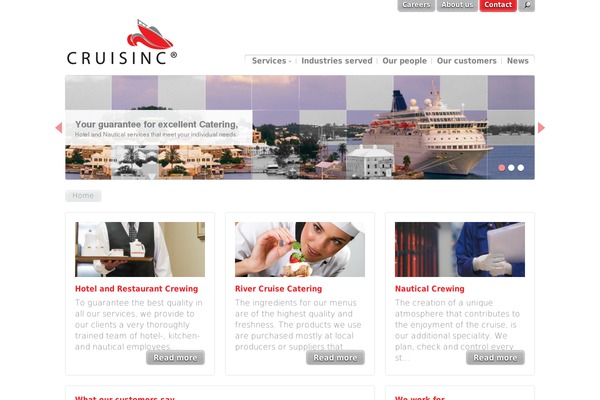 cruisinc.eu site used Cruiseinc