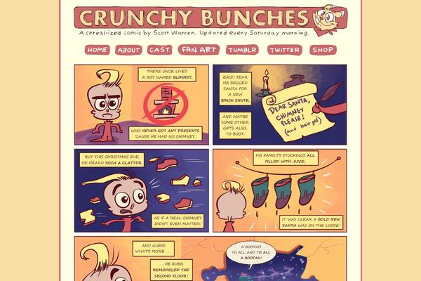 crunchybunches.com site used ComicPress