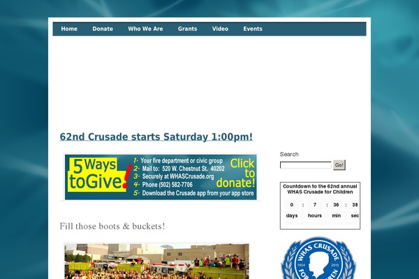 crusadeforchildren.org site used Crusade