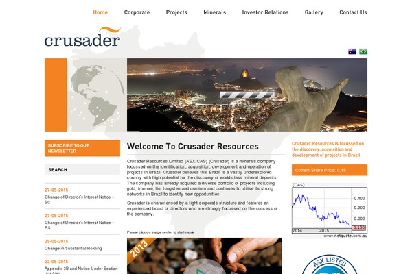 crusaderresources.com site used Crusader