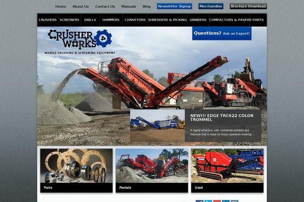 crusherworks.com site used Crusherworks