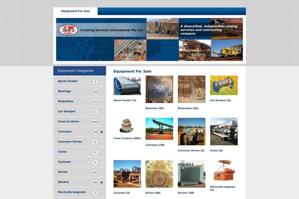 crushing.com.au site used Crushing