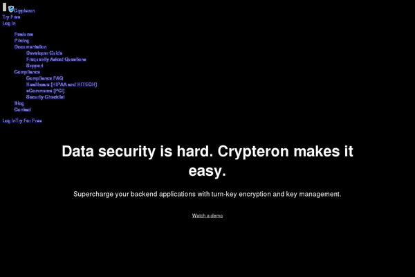crypteron.com site used Crypteron
