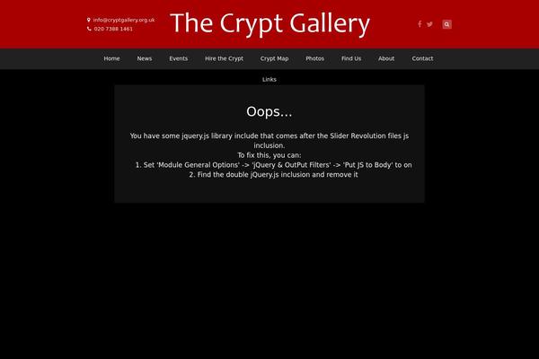 cryptgallery.org site used Crypt