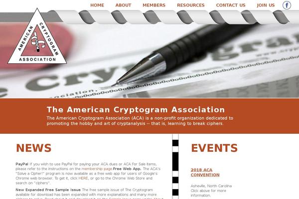 cryptogram.org site used Wp-opulus-child