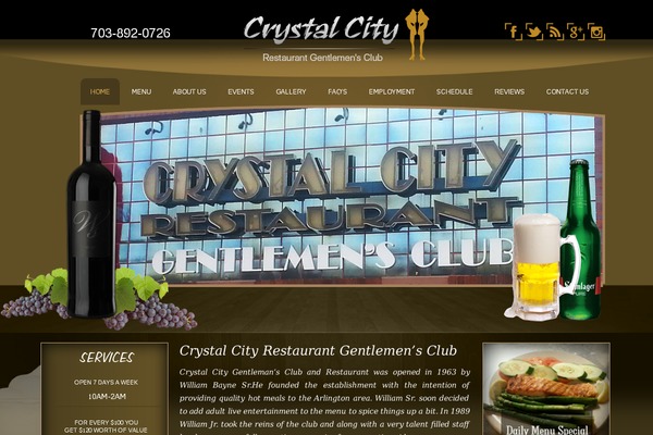 crystalcityrestaurant.com site used Crystalcityrestaurant