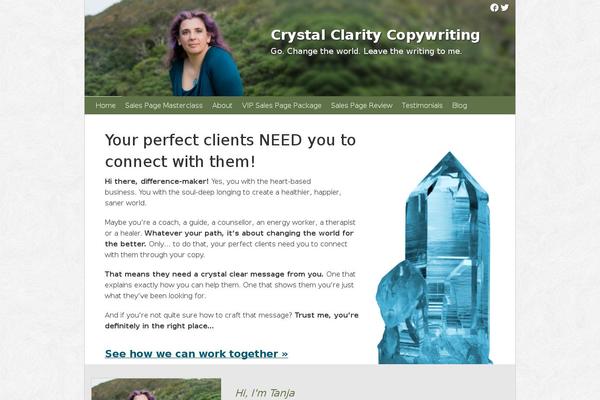 crystalclaritycopywriting.com site used Nature-for-ccc