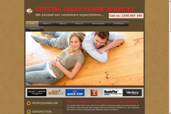 crystalclearfloors.com.au site used Crystalclearfloors