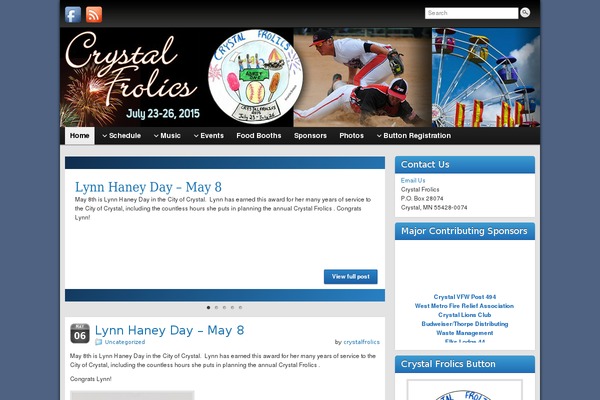 Graphene theme site design template sample