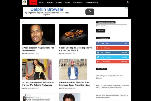 NewsMag theme site design template sample