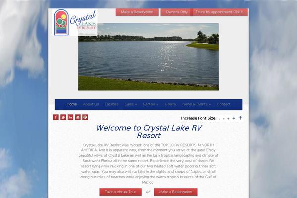 crystallakervresort.com site used Lamoon
