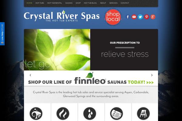 crystalriverspas.com site used Dealer-theme