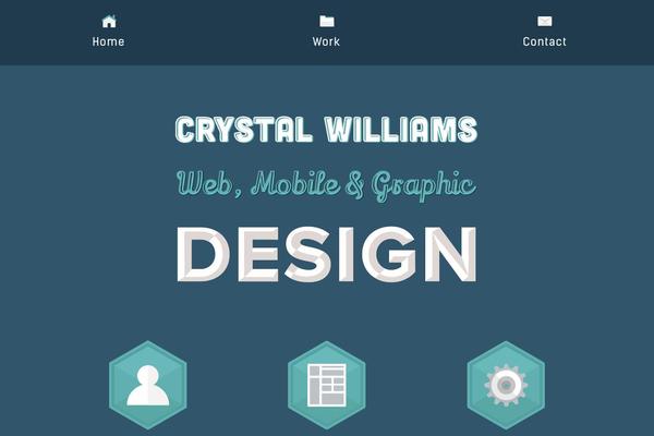 crystalwilliams.me site used FoundationPress