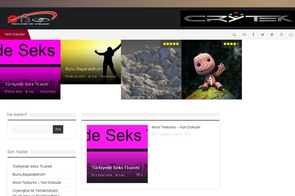 SevenMag theme site design template sample