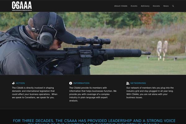 Enfold theme site design template sample