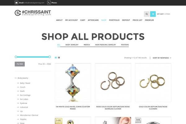 Site using WooCommerce Cart Tab plugin