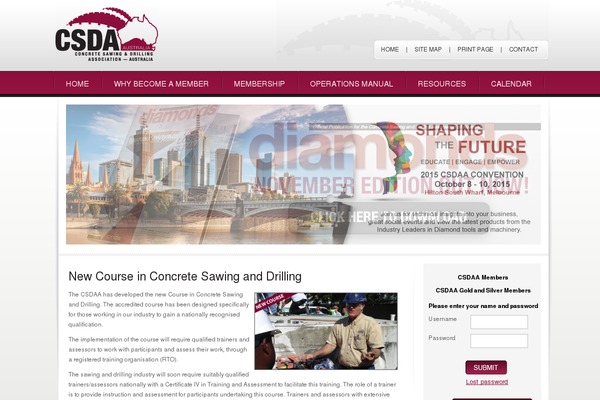 csdaa.com.au site used Csdaa