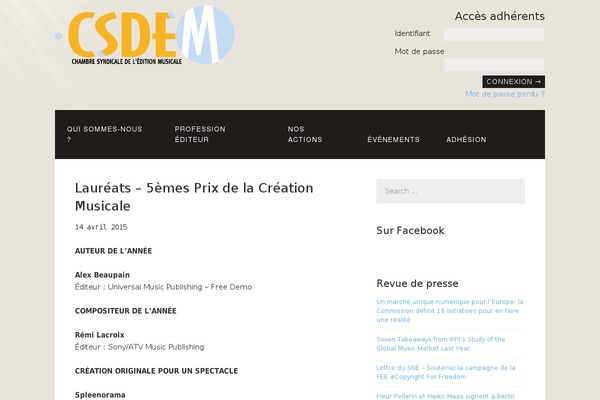 csdem.org site used Awie