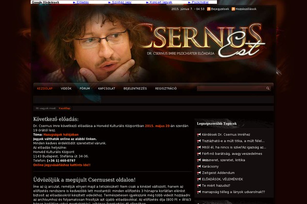 csernusest.hu site used Csernusest