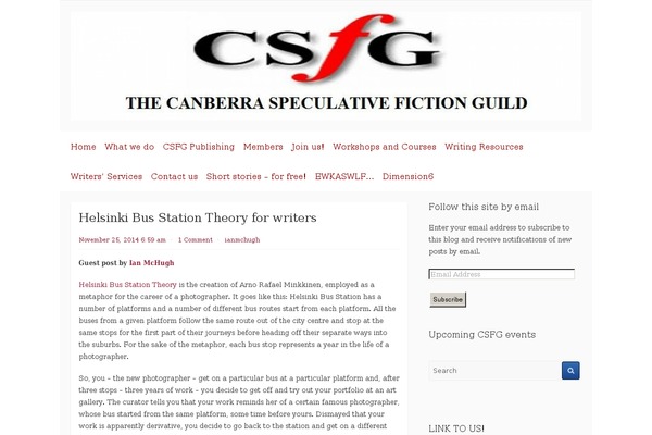 csfg.org.au site used Galaxy