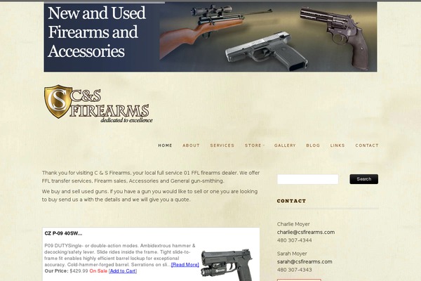 csfirearms.com site used The Cotton