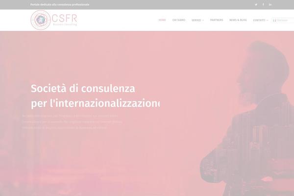 Redbiz theme site design template sample