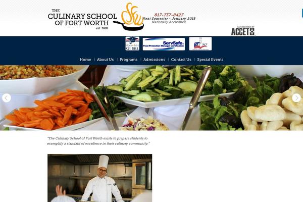 csftw.edu site used Culinaryschool