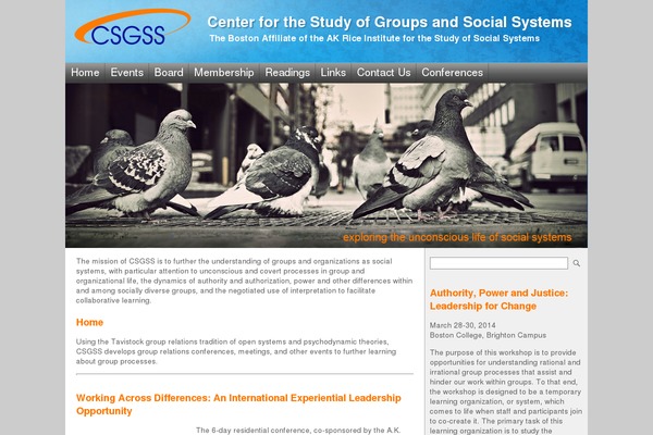 csgss.org site used Csgss