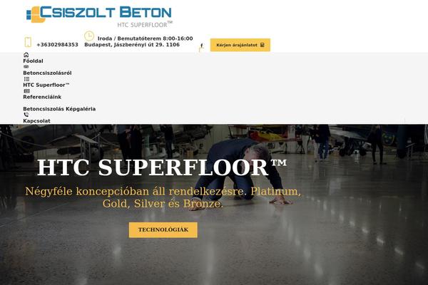 The7 theme site design template sample