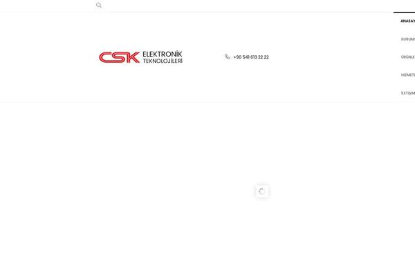 cskteknoloji.com site used Tisistem