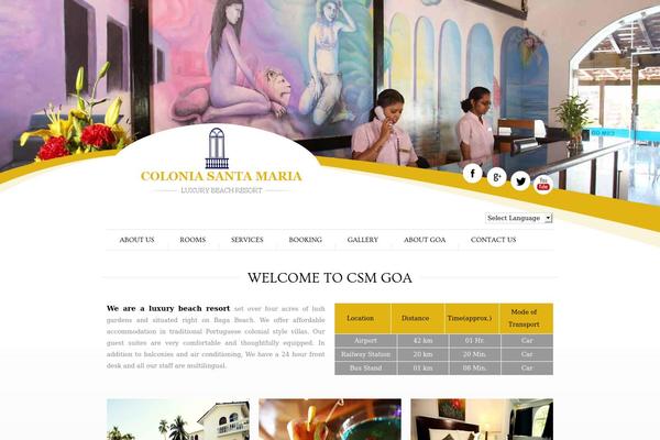 csmgoa.com site used Colonia