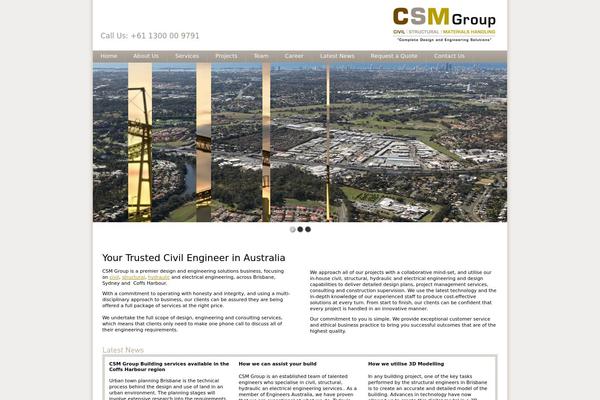 csmgroup.net.au site used Csm