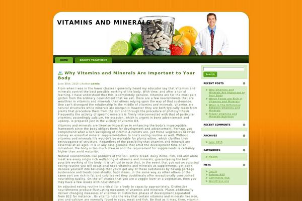 csmineral.com site used Vitamin