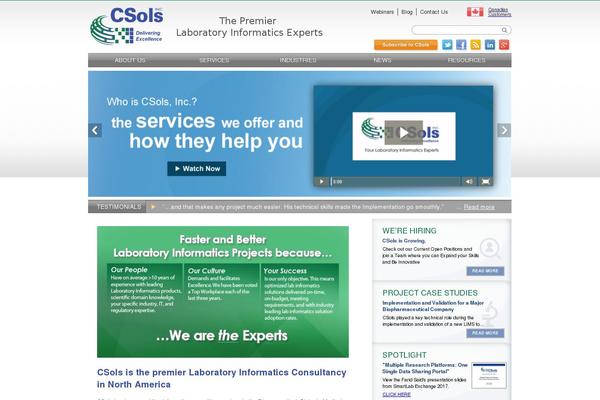 csolsinc.com site used Csols