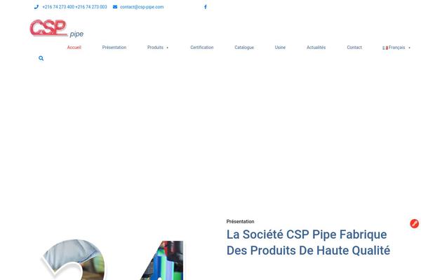 csp-pipe.com site used Industrie