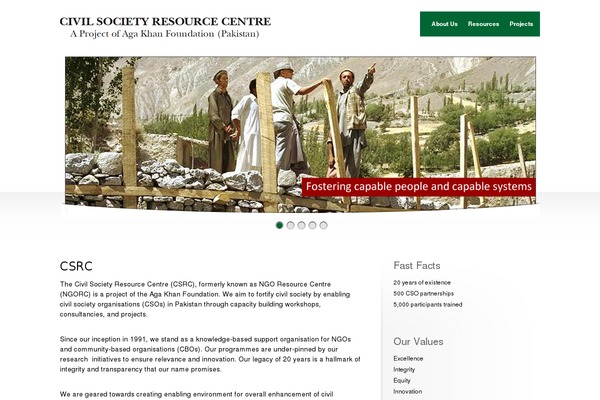 csrc.org.pk site used Csrc
