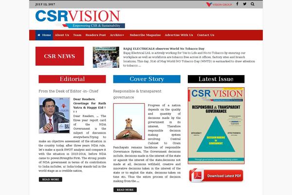 csrvision.in site used Popular-blog