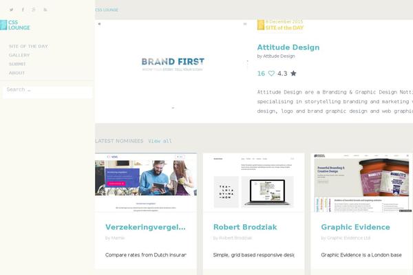 css-lounge.com site used Csslounge6