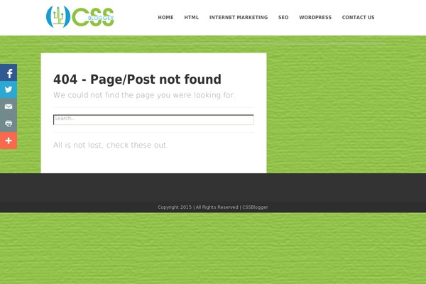 cssblogger.com site used Site1