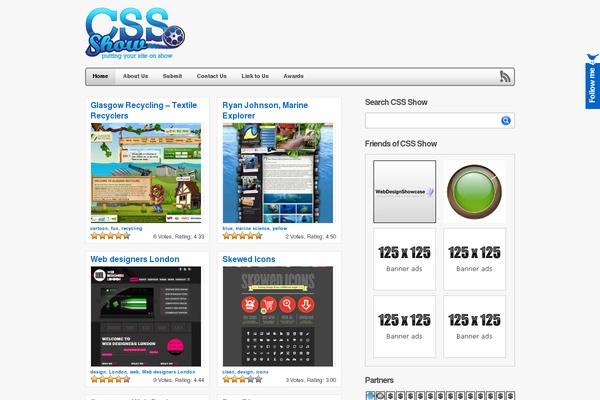 cssshow.co.uk site used Cssshow