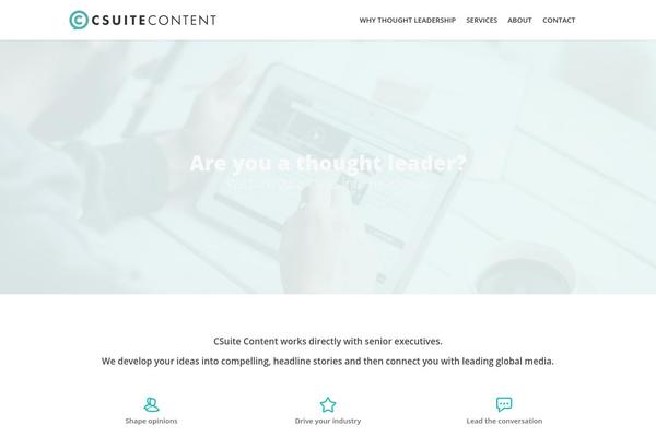 Salient theme site design template sample